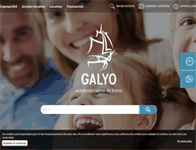 Tablet Screenshot of galyo.fr